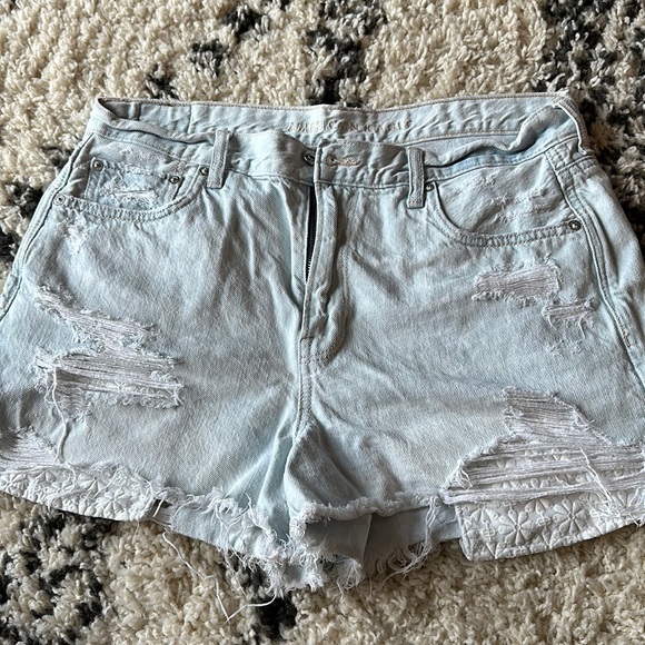 American Eagle High Rise festival Jean shorts - Picture 1 of 5